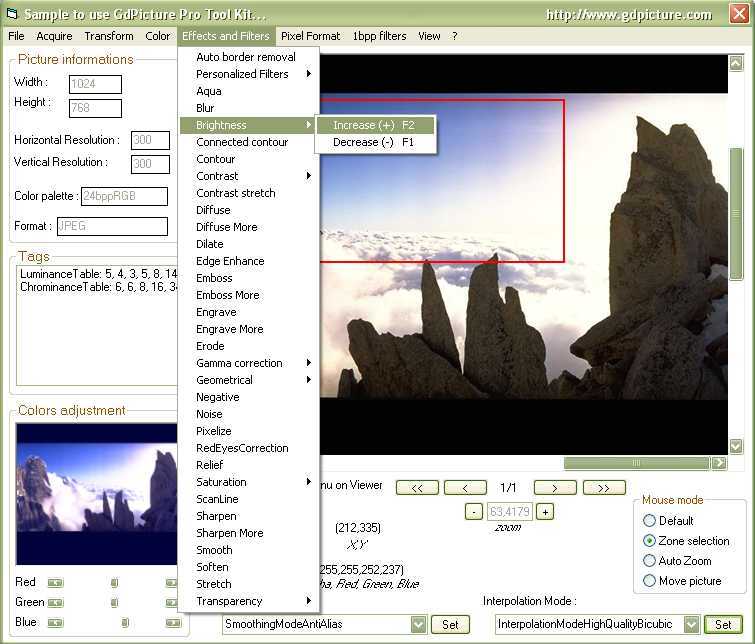 GdPicture Light OCX - Image Processing ActiveX Screenshot